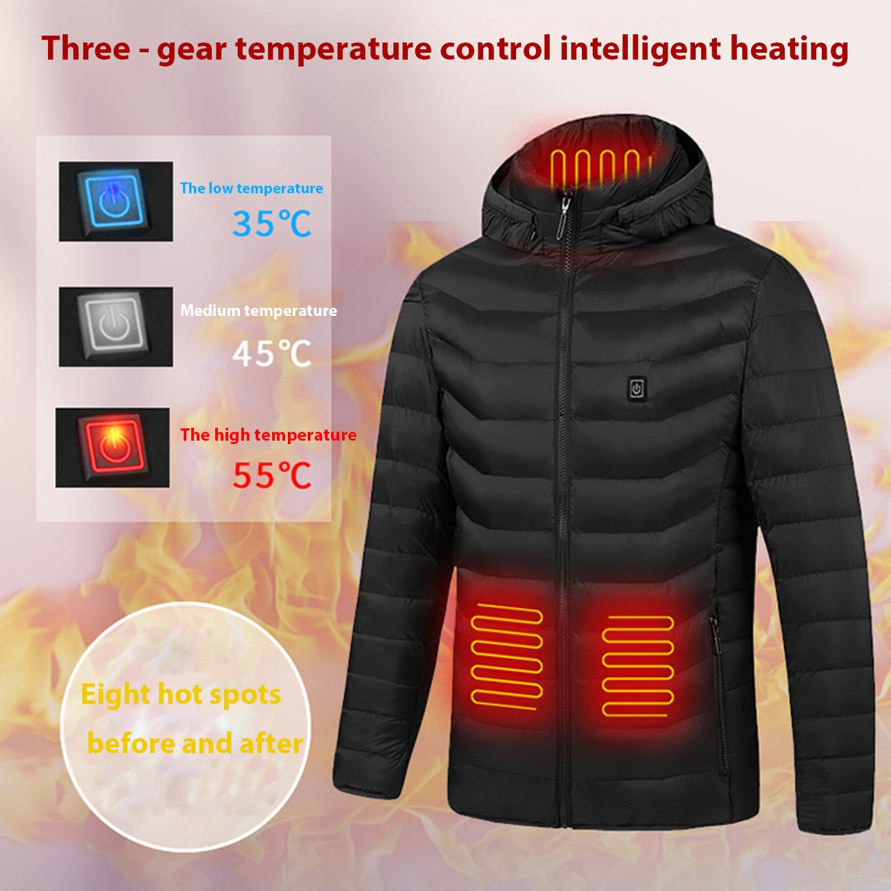 Unisex Heated Jacket